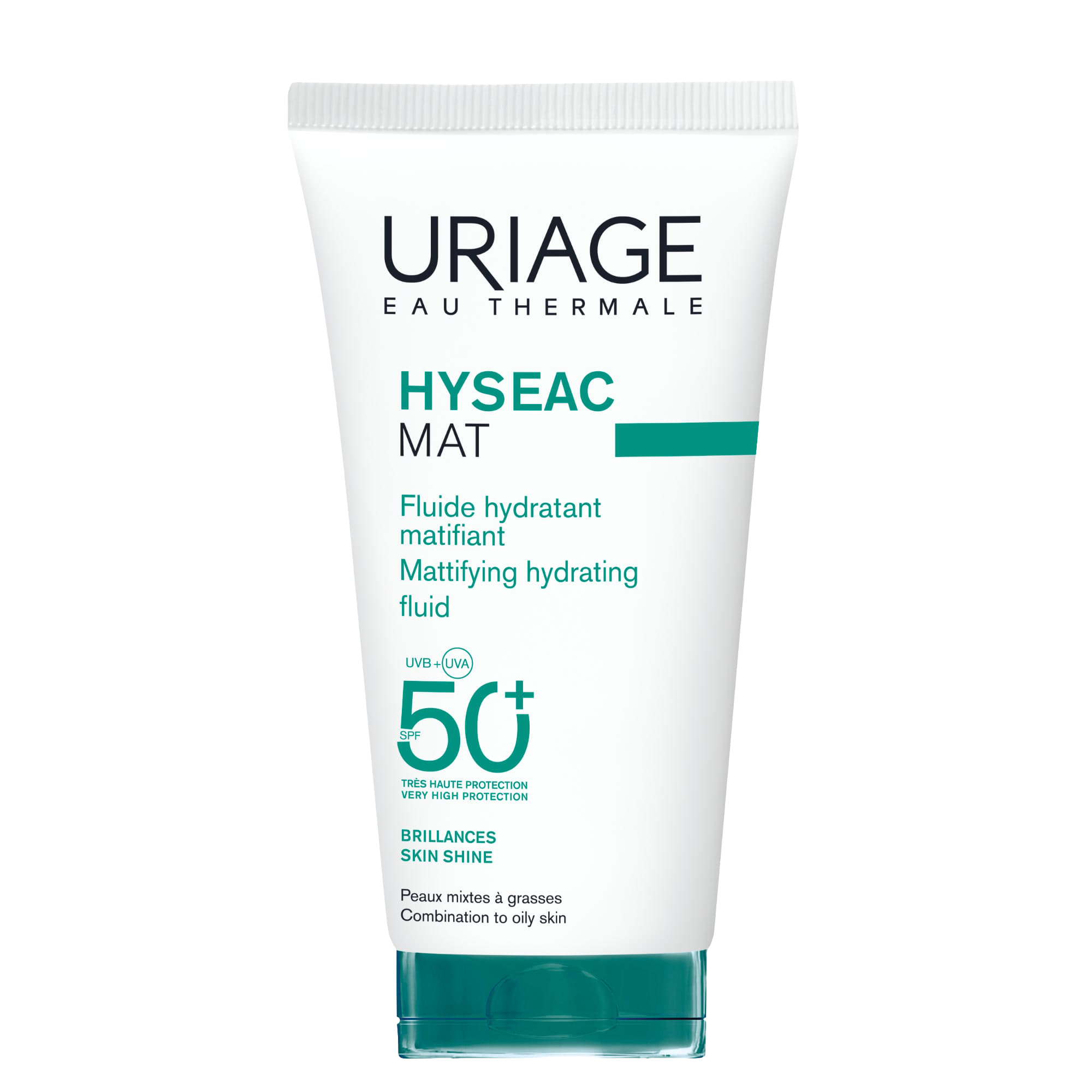 Ісеак Мат Зволожувальний матувальний сонцезахисний флюїд SPF50+